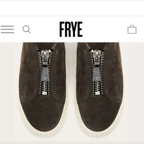frye lena zip platform sneaker